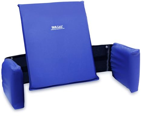 Skil-Care Verstellbare seitliche Unterstützung, Breite verstellbar von 30,5 cm B bis 48,3 cm B – minimiert seitliches Anlehnen, passend für Rollstühle und die meisten Stühle, leicht zu reinigen, 17,8