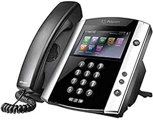 Polycom VVX 600 HD Business Media IP Schreibtisch Telefon (ohne Netzteil) (erneuert)