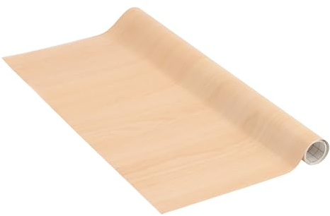 Venilia Pellicola Adesiva, 90 cm x 2,1 m, Effetto Legno di faggio 54741-Pellicola, Decorativa, per mobili, Carta da Parati, autoadesiva, Senza ftalati, PVC, 2 unità
