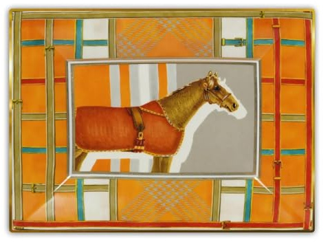 Baci Milano Collezione Horses Vassoio rettangolare 30 x 45 cm