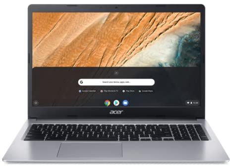 Acer Chromebook de 15.6 pulgadas, visualización táctil IPS Full HD, Intel Celeron N4020, 4GB LPDDR4, 64GB eMMC, Gigabit WiFi, Bluetooth 5.0, cromado OS, CB315-3HT-C5D3