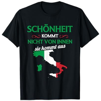 Nationalität Sportmannschaft Fan Italien T-Shirt