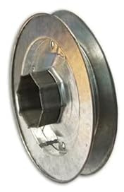 Puleggia per Tapparelle – Carrucola per Cintino Avvolgibile, Accessori per Riparazione e Sostituzione Tapparella, Facile Montaggio (Senza Riduttore - Ferro Ø 220 mm.)
