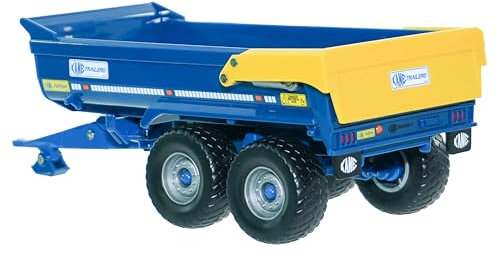 Britains Kane Dump Trailer - Diecast Tractor Trailer Farm Toys 1 32 Scale - Metal and Plastic Replica Farm Accessories - Collectible Model Tractor Accessories for Plus 3 Year Olds