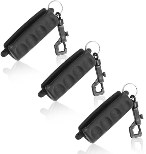 RFYTDCF 3 Stück Pfeilzieher Bogenschießen, rutschfest Gummi Arrow Puller mit Gürtelclip Bogenschießen Zubehör Pfeil Ziel Remover für Einfaches Pfeilziehen und Handschutz, Schwarz