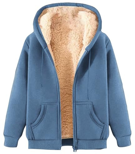 Yolimok Mens Fleece Jackets Full Zip,Cardigans For Men Uk Zip Up Hoodie With Hood Sherpa Fleece Jackets Men Fleece Hoodie Long Sleeve Windproof Warm Tops Thick Coats With Pockets Outerwear
