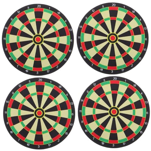 ifundom 4 Stück Puppenhaus dartspiel Spielzeug Darts für Dartscheibe winzige Dartscheiben Mini- - zum Aufhängen an der Wand anzeigetafel Mini-