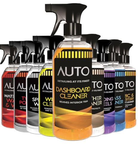 1x Auto Dashboard Cleaner Trigger Spray 720ml – Car Interior Cleaner & Dashboard Cleaner, Car Glass & Window Cleaner Spray, Car Cleaning Products & Accessories for Professional Finish