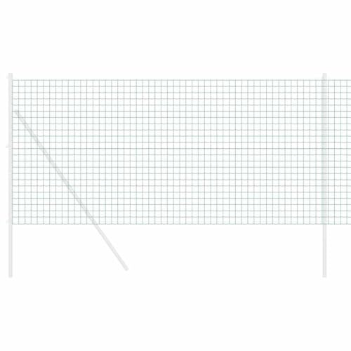 vidaXL Clôture Euro 1 x 10 m Fer revêtu de PVC Vert | Conçu pour durer, fiable pour tous les jours, Idéal pour le jardin, peu importe le temps,