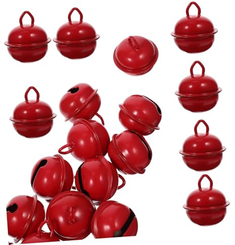 Cabilock 5 Sätze Weihnachtsglocken Kleine Handliche Bastelglocken Für DIY Dekoration Für Weihnachts Und Partydekoration 20 Stück * 5