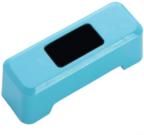 Fauhapyway Automatic Infrared Sensor Toilet Flusher 2000MAh Rechargeable Battery Touchless ABS Accessory IPX5 Waterproof Standard Tank(blue)