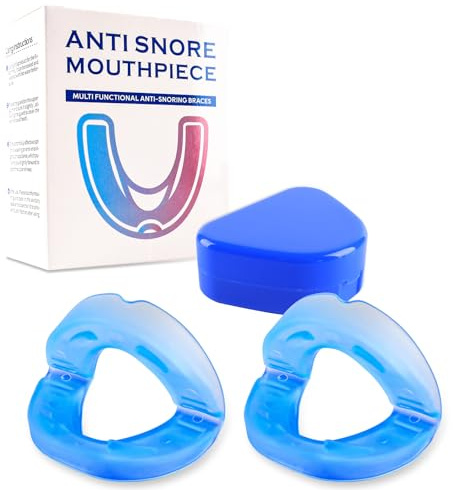 Sofela AirFlow – Dispositif Anti-Ronflement Puissant et Efficace contre les Ronflements et l'Apnée du Sommeil (2PCS-Bleu-1)