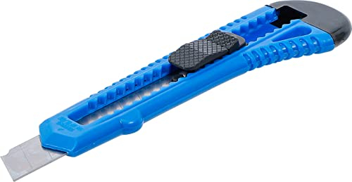BGS 7980 | Universalmesser | Abbrechklinge 18 mm | Cuttermesser | Teppichmesser | Abbrechmesser