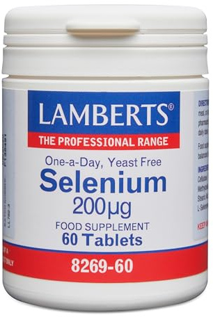 Lamberts Selenio 200ug - 60 Tabletas, One size, 100 ml