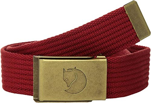 Fjällräven Kinder Gürtel Canvas Brass, Lava, One size, F77314-335