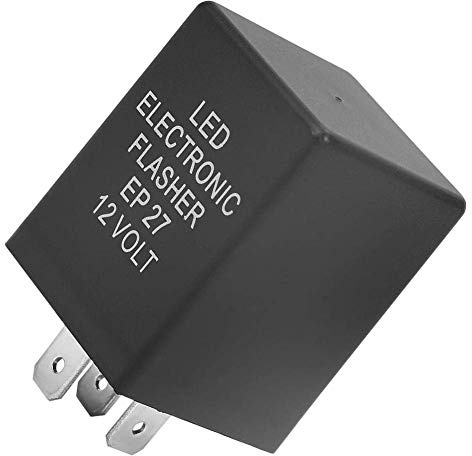 12V 5Pin EP27 LED Blinkrelais EP27 Elektronische LED Flasher Relay für LED-Blinkerglühlampen Normale Lichter