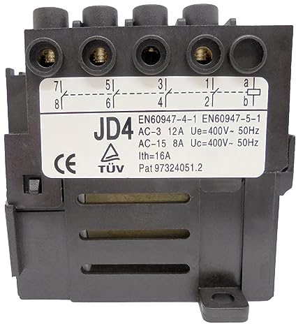 KEDU JD4 contattore motore 400V con 4 contatti NO 400V 50Hz