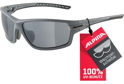ALPINA TRI-SCRAY 2.0 Sportbrille, moon-grey matt, One Size