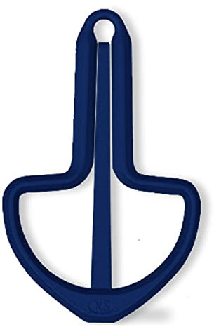 Orig. Schwarz Maultrommel Fun Harp, Nr. 8, 65mm, blau