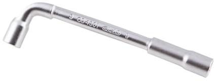 Clé à pipe 6 pans 8mm CrV - OS 4301 - CLAS Equipements
