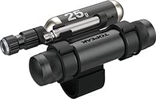Topeak Uni Tubipod Max Reifenreparaturset, Schwarz, 12,8 x 6,5 3,2 cm