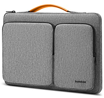 tomtoc 360° Laptop Tasche Hülle für 13 Zoll MacBook Air M5/M4/M3/M2/M1 | Laptoptasche 13 Zoll für MacBook Air 13 Zoll (2026-2020), MacBook Pro M2/M1, MacBook Neo, Wasserabweisend Laptop Tasche