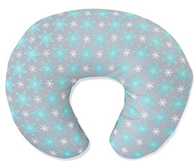 Uposao Funda de almohada de lactancia para bebé, recién nacido, en forma de U, funda de cojín elástica reemplazable para bebés recién nacidos, alimentación para bebés y niñas, 55 x 40 cm