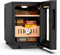 Humidor Elettrico da 16L, Armadietto Umidificatore per Sigari da 100 Conti con Controllo della Temperatura di Raffreddamento, Armadietto Frigo Elettrico con Ripiani Legno di Cedro Spagnolo e Igrometro