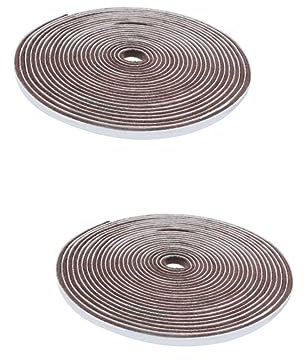OSALADI 2rouleaux Bande Étanchéité Auto-adhésive Pour Porte Et Fenêtre Joint Isolant Sonore Et Anti-vent Et Confort Maximisé