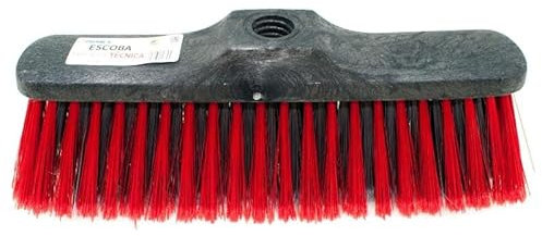 Escoba cepillo barrer industrial-domestico trifibra 33 cm