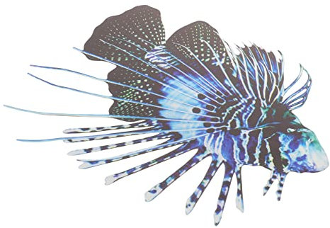 STOBAZA Eisen Fisch-wanddekor Metall-fisch-skulptur Zum Aufhängen Fisch-wandornament Für Schlafzimmer Wohnzimmer Garten Fischdekor Aus Metall Wandkunst