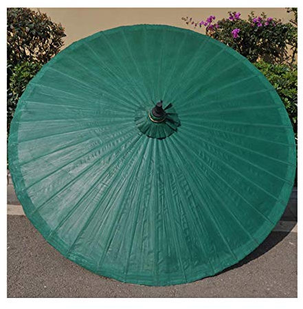 OWOHYG Parasol de Jardin Pliable de 2 m, Pare-Soleil extérieur pour Patio, Plage, Piscine, café, Parasol imperméable et Coupe-Vent à 35 Baleines