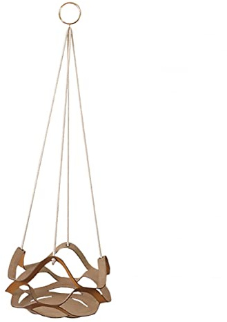 POPETPOP Pot Suspendu pour Plante Panier De Fleurs avec Corde Support De Jardinière pour Balcon Ou Fenêtre Cintre pour Pot De Fleurs