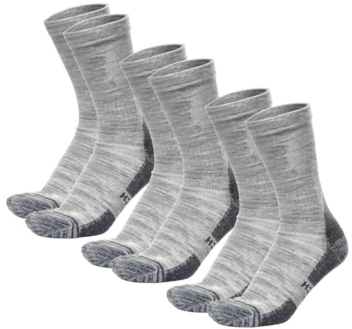 Merino.tech Calcetines Lana Merino Hombre y Mujer - Suaves para Uso Diario | Evitan ampollas, antiolores, transpirables, duraderos, no pican, fácil cuidado