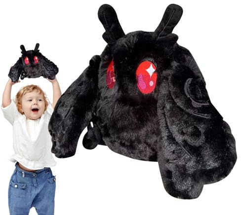 Generisch Halloween Kuscheltiere,11 Zoll Anime Knuddelpuppe - Gruselige Puppe Für Wohnzimmer Sofa Sessel Halloween Party Deko