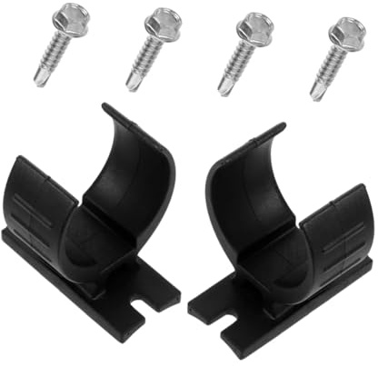 ZUNOXAZ Supporto per Spina Camper 2 Pezzi Porta Connettore Rimorchio Nero in Plastico Design Versatile Connessione Stabile per Traino e Camper Van