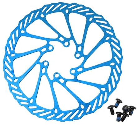 cyklar bakbromstrumma Biking Adventures 160 mm 6 bultar broms bromsbelägg med bultar ingår Mtb cykelbroms rostfri broms Bakre rullbromssats(180mm)