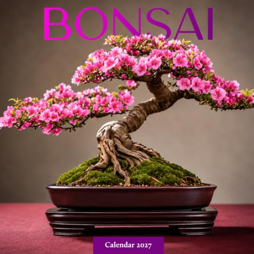 Bonsai Calendar 2027: Miniature Trees and Garden Scenes