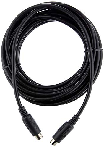 VALUE Câble S-Vidéo, Noir, 5 m