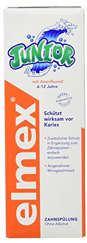 elmex JUNIOR Zahnspülung, 6-12 Jahre, 400 ml