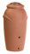 Prosperplast Regentonne Wassertonne Regenfass Wassertank Amphore 210L mit Wasserhahn (Terracotta)