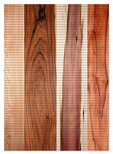 Wallario Duschmatte Antirutschmatte Badmatte Fußmatte Holzmuster - Oberfläche mit Holzmaserung VIII, Größe ca. 70 x 50 cm