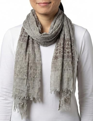 Sunsa Damen/Herren Schal, weich Winter Herrenschal/Halstuch aus Modal, Unisex Winterschal mit Fransen, Scarf Tücher & Schals als Geschenk für Männer oder Frauen