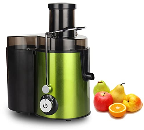 Extractor De Exprimidor De Masticación Lenta Máquina De Jugo De Prensa Fría De Boca Ancha Doble Velocidad Extractor De Exprimidor De Frutas Y Verduras Frescas Alto Rendimiento De Jugo