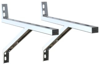Supporto da parete in acciaio inox di alta qualità I Superficie d'appoggio per canna fumaria fino a 650 mm I Componenti per canne fumarie I Base per canne fumarie I Oskar