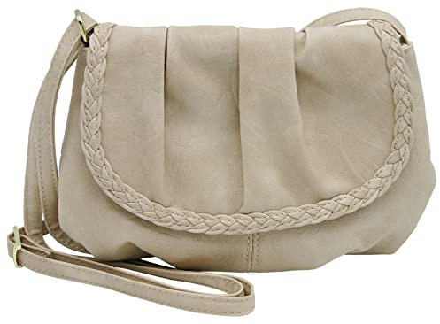 JENNIFER JONES - Kleine elegante Damen Umhängetasche - Crossbody Bag | Abendtasche, Schultertasche