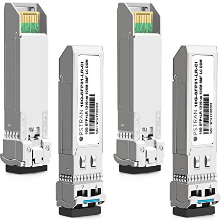 OPSTRAN 10GBASE-LR SFP+ Optical Transceiver Module Compatible with Cisco SFP-10G-LR SFP-10G-LR-S SFP-10G-LR-X 10G SFP+ 1310nm 10km DDM Duplex LC SMF 4 Pack