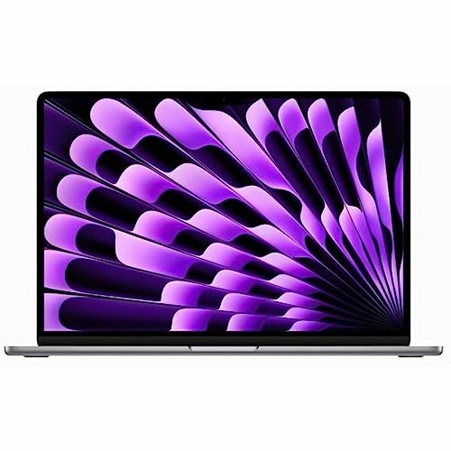 Apple 2023 MacBook Air Portable avec Puce M2 : Écran Liquid Retina de 15,3 Pouces, 8 Go de RAM, 256 Go de Stockage SSD, caméra FaceTime HD 1080p. Compatible avec l’iPhone/iPad ; Gris sidéral