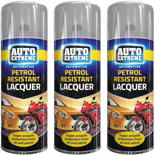 BargainsMania Auto Extreme Clear Petrol Resistant Lacquer Gloss Spray Paint - Use Indoor Outdoor - Mirror-like Shine Tool - Vehicle Body Protection Spray - Durable Protection (3)