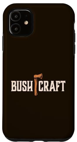 iPhone 11 Bushcraft Survival Hatchet Axe Outdoor Living Nature Camping Case